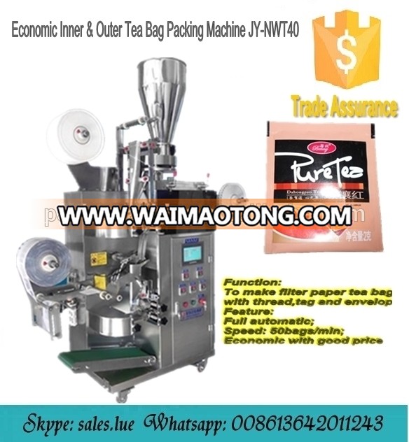 Price tea packing machine/Filter tea bag packing machine/Small sachets tea bag packing machine